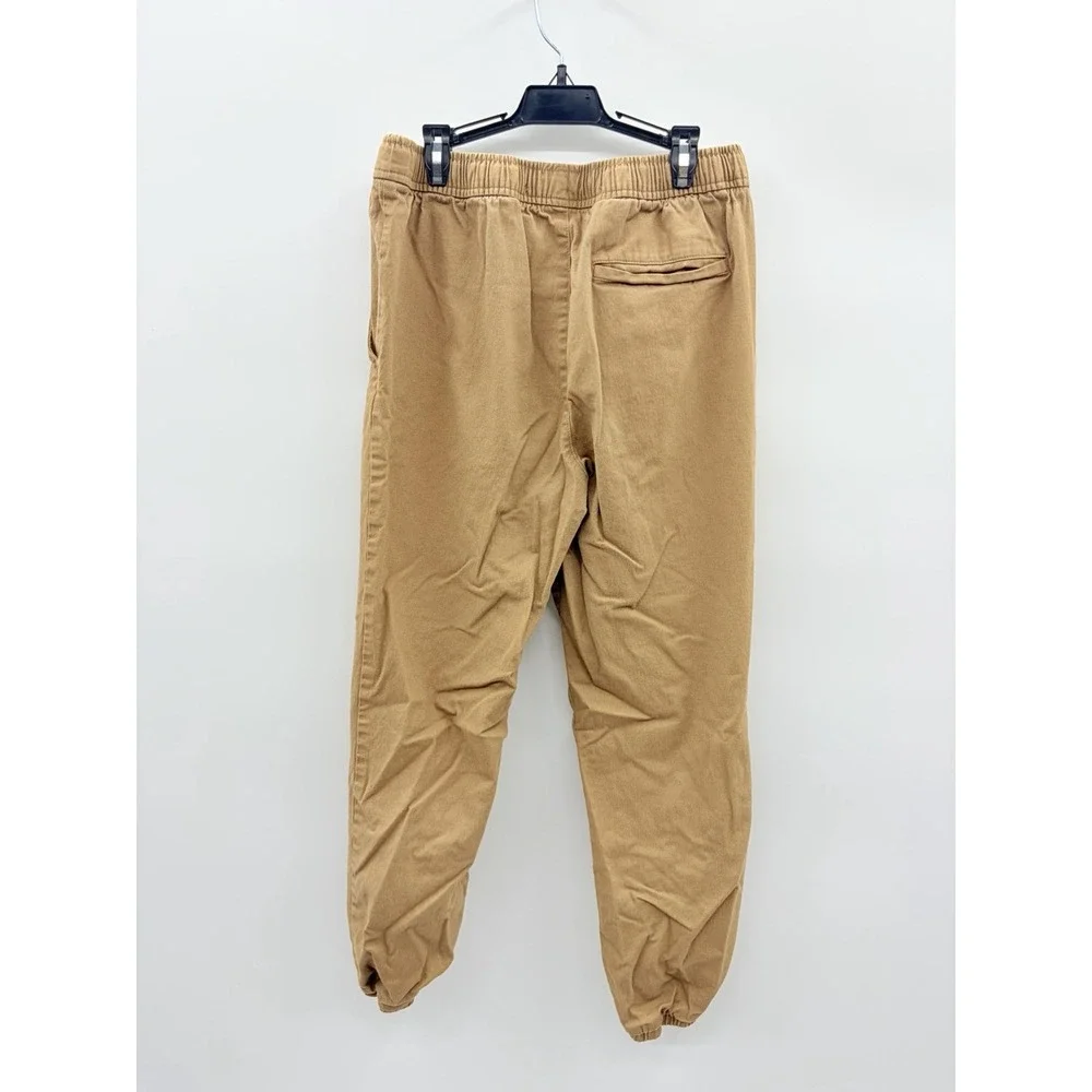 Old Navy Youth Boys XL 14/16 Plus Size Built-In Flex Twill Jogger Pants in Brown